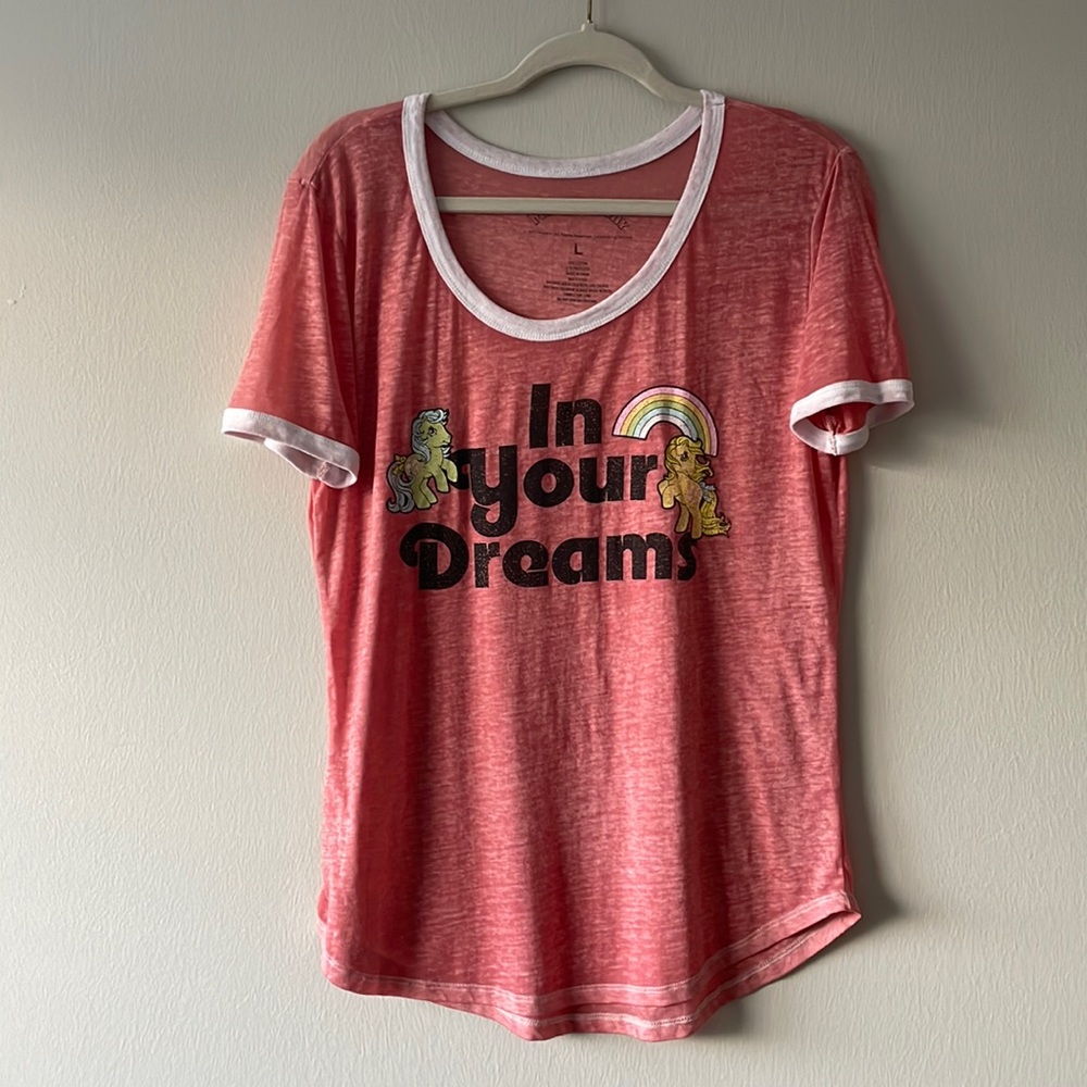My Little Pony “In Your Dreams” Burnout Tee - size L
